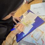 برگزاری کلاس خوشنویسی با دانشمندان، نخبگان و کارکنان پژوهشگاه سلولهای بنیادین رویان - کلاسهای سازمانی خوشنویسی نوین تحریر