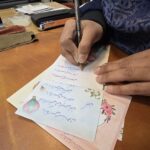 برگزاری کلاس خوشنویسی با دانشمندان، نخبگان و کارکنان پژوهشگاه سلولهای بنیادین رویان - کلاسهای سازمانی خوشنویسی نوین تحریر