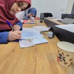 برگزاری کلاس خوشنویسی با دانشمندان، نخبگان و کارکنان پژوهشگاه سلولهای بنیادین رویان - کلاسهای سازمانی خوشنویسی نوین تحریر