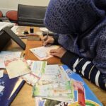 برگزاری کلاس خوشنویسی با دانشمندان، نخبگان و کارکنان پژوهشگاه سلولهای بنیادین رویان - کلاسهای سازمانی خوشنویسی نوین تحریر